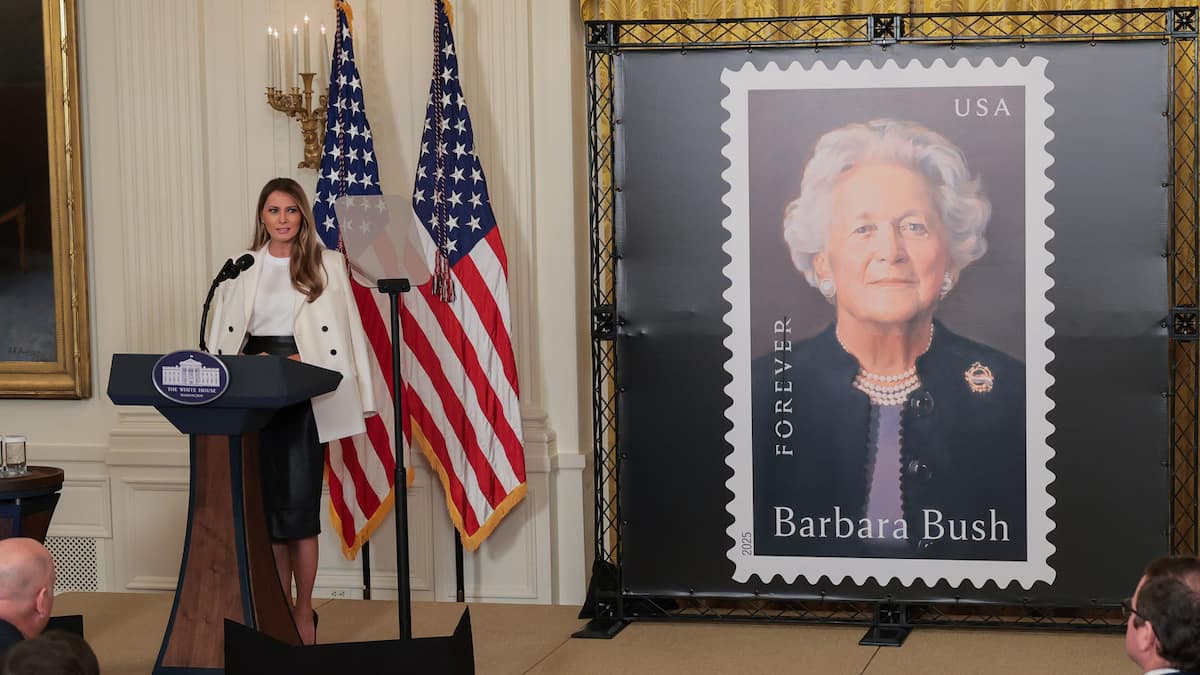 Zonja e Parë Melania Trump zbulon pulla për nder të Barbara Bush