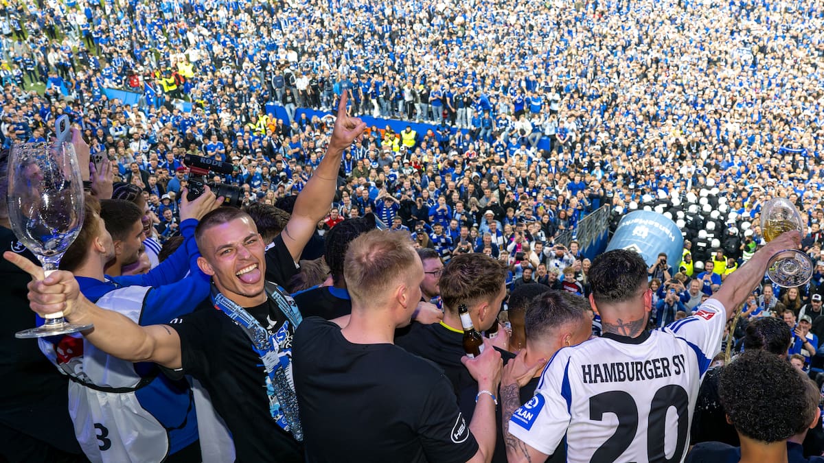Hamburger SV-ULM 6: 1: Partia mega promovuese në Hamburg-Muheim me asistim