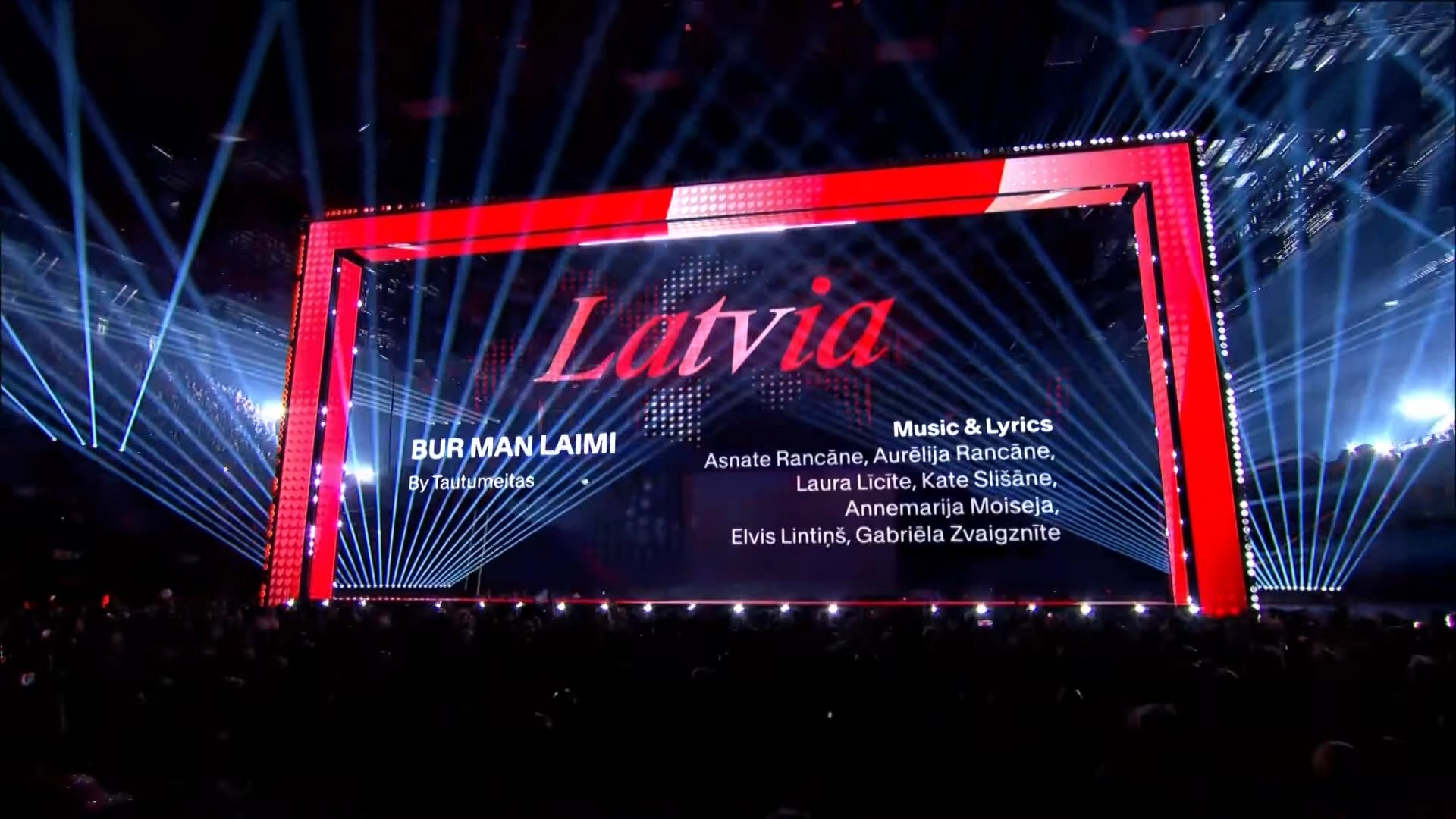 Letonia, performuesja e parë në natën e dytë gjysmëfinale të “Eurovisionit”