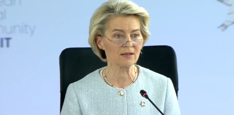 Ursula von der Leyen në Tiranë: Po punojmë për grupin tjetër të sanksioneve ndaj Rusisë!