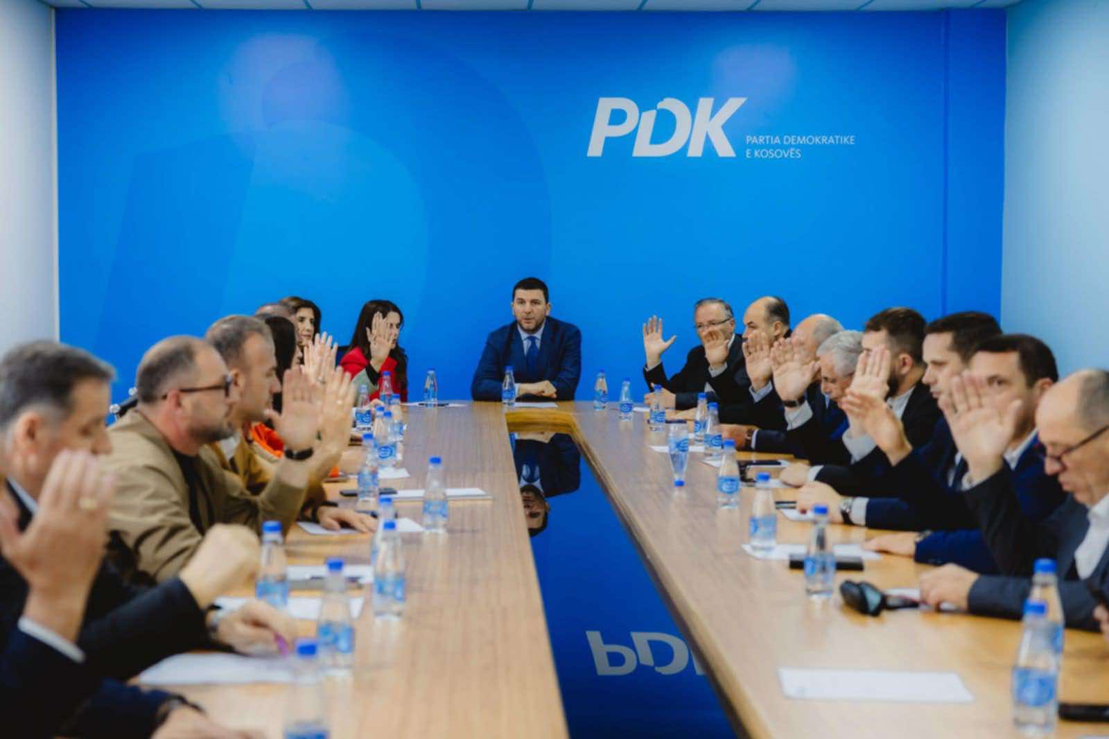 PDK mban mbledhjen e rregullt të Kryesisë: Diskutohet kriza institucionale dhe përgatitjet për zgjedhjet lokale