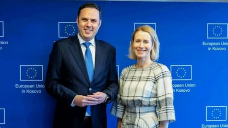 Abdixhiku takon Kaja Kallas: Masat ndaj Kosovës dëmtojnë qytetarët, jo vetëm qeverinë