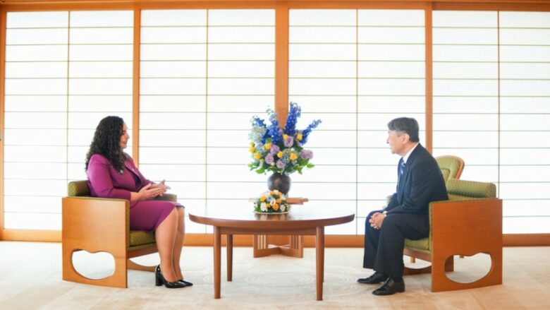 Osmani takohet me Perandorin e Japonisë: Marrëdhëniet e veçanta ndërmjet dy shteteve janë ndërtuar mbi vlera të përbashkëta