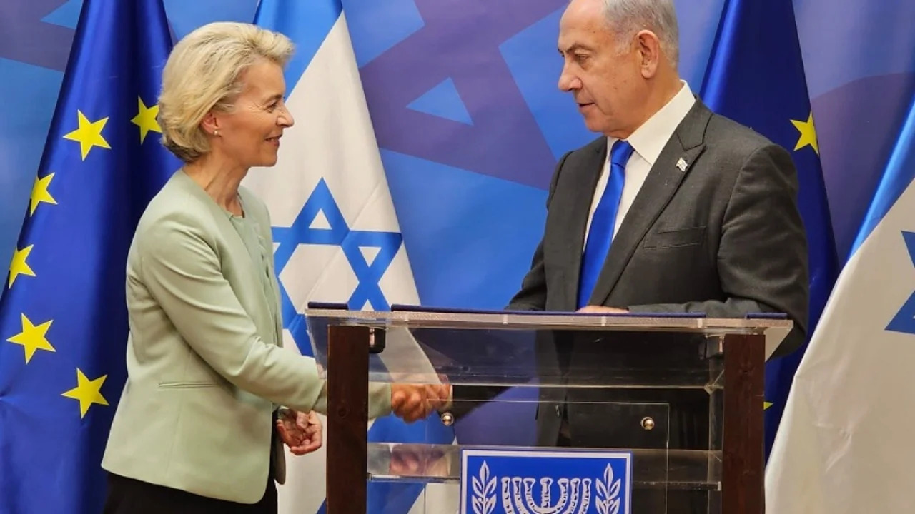 Von der Leyen telefonon Netanyahun: Izraeli ka të drejtë të mbrohet