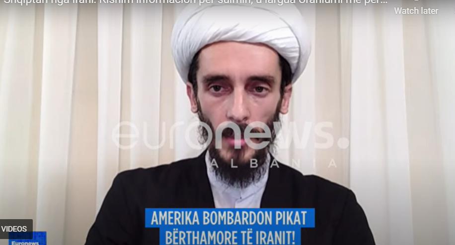 E thotë edhe këtë shqiptari nga Irani në Euronews: Lideri iranian ka thënë se bomba bërthamore është haram