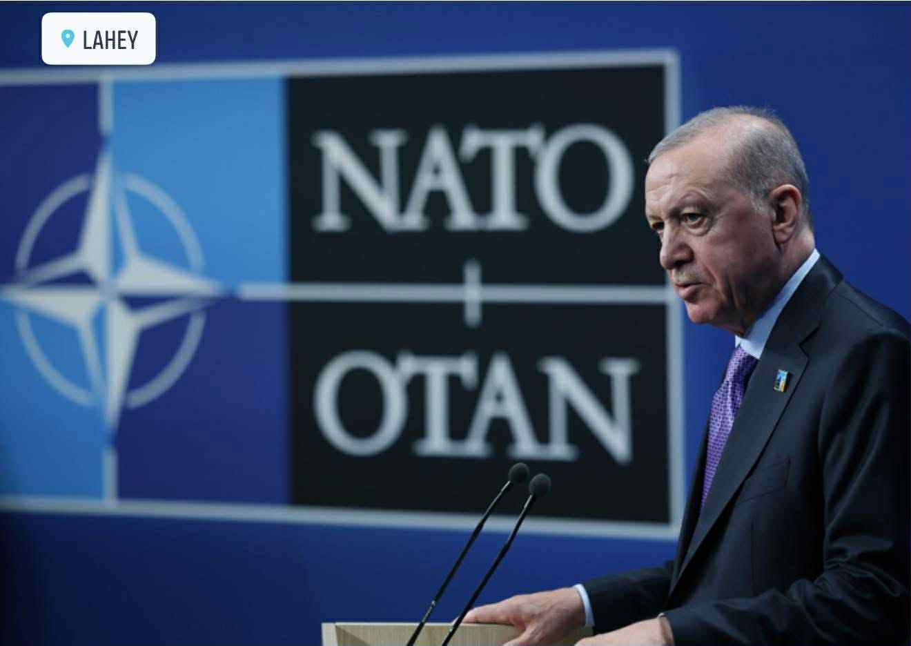 Erdogan nga Haga thotë se derisa KFOR’i turk të jetë në veri të Kosovës “inshallah” s’do të ketë ndonjë problem
