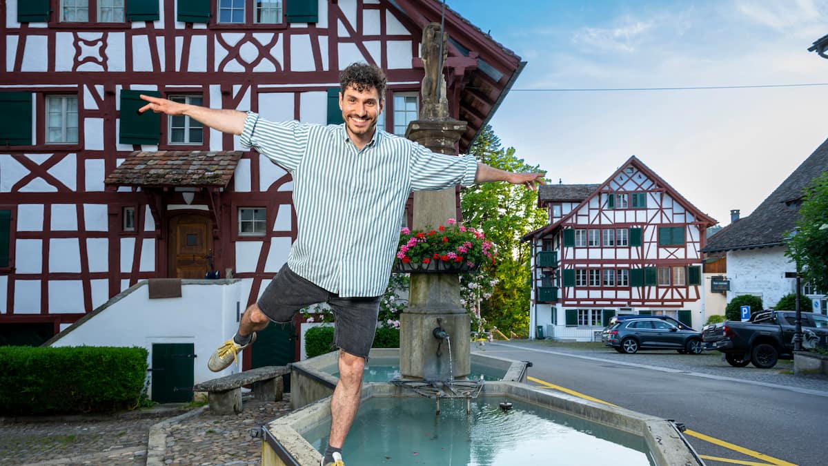 Blaumachen në Grüningen