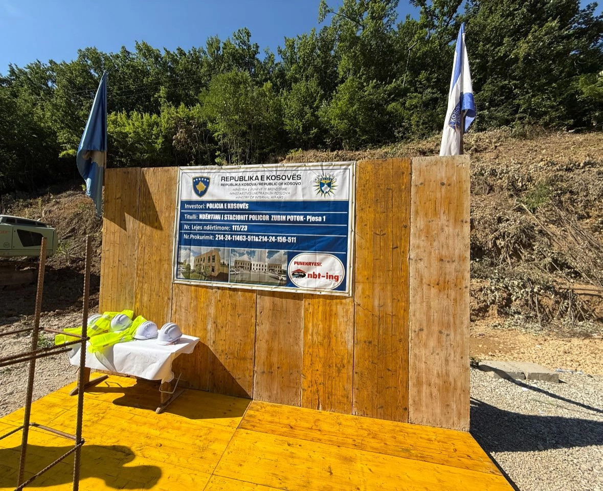 Vihet gurthemeli për stacionin e ri policor në Zubin-Potok, Sveçla: Do të jetë burim i sigurisë
