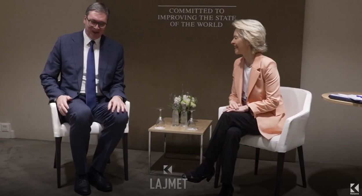 Përgënjeshtrimi nga Brukseli: Si gënjeu Vuçiqi për takimin me von der Leyen? (VIDEO)