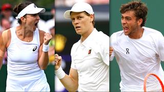 Tenis – Wimbledon – Carnet 6 – Bencic del nga kurthi, një rekord për Sinner, Cobolli Unsolls, Cilic dhe Dimitrov Revive, mbajtësi i titullit zhytet dhe pritja e një fituesi të ri