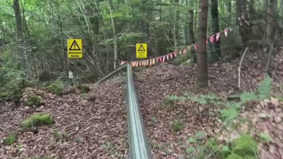 Pas një aksidenti fatal: Blick Reporter Testet Toboggan Run Home
