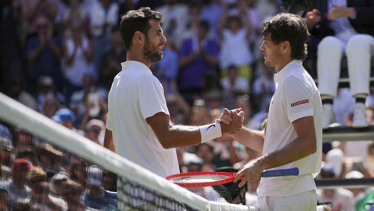Për herë të parë në gjysmëfinale: Fritz lejon ëndrrën e Sh.B.A-së të grushtit të madh të Wimbledon