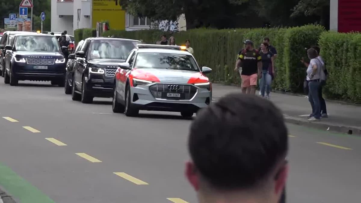 Ardhja në video: Këtu Williams Konvoi drejton në Letzigrund