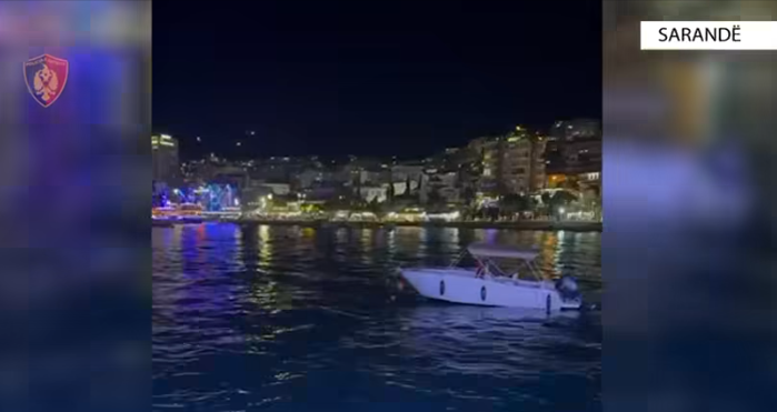 VIDEO/ Ndodh në Sarandë, hidhen në det për t’i shpëtuar policisë