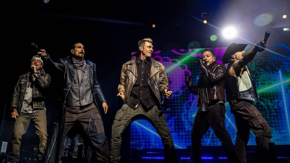 Djemtë e Backstreet në Las Vegas: Oliver Pocher në Start Show në Sferën