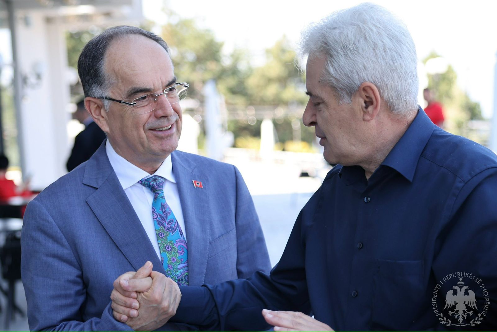 Presidenti Begaj takon Ali Ahmetin: Shqiptarët në Maqedoninë e Veriut, faktor shtetformues dhe mbështetje e palëkundur e rrugës euroatlantike