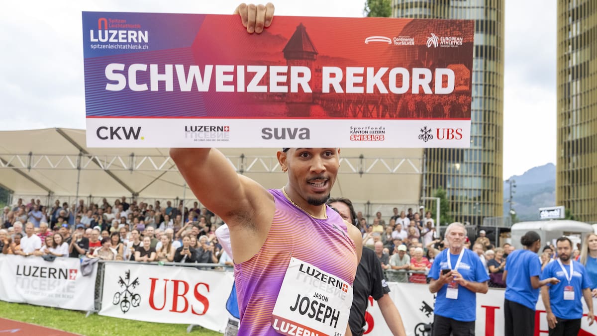 Për herë të tretë, barazimi: Jason Joseph shkëlqen me rekord zviceran mbi 110 m pengesa