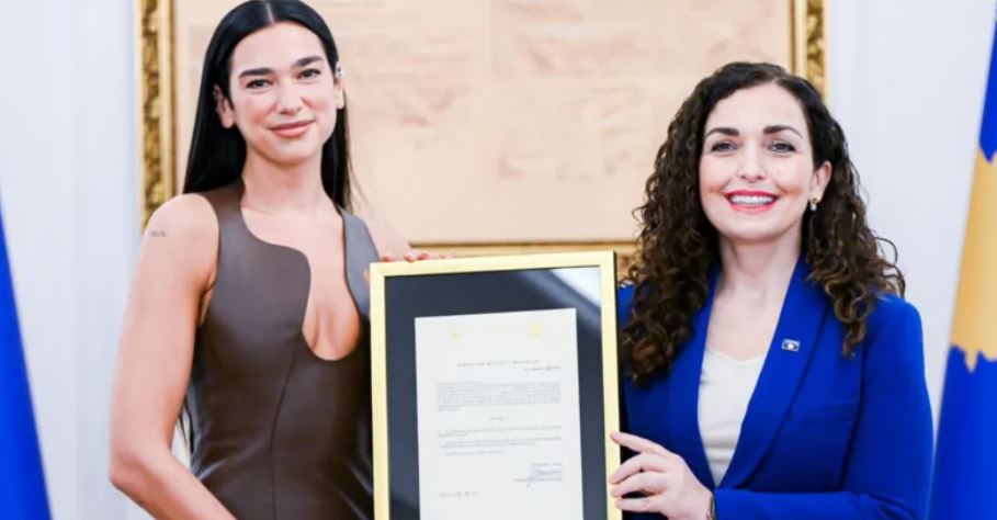 Shtetësia e Kosovës lajm në mediat britanike, Dua Lipa: E dua këtë vend