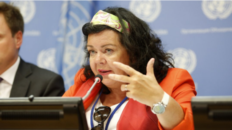 Emisarja Karen Pierce, bisedon me Kurtin për tensionet Kosovë-Serbi