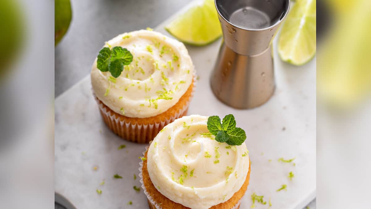 Koktej i kafshuar: Mojito Cupcakes me ngrirje kremoze