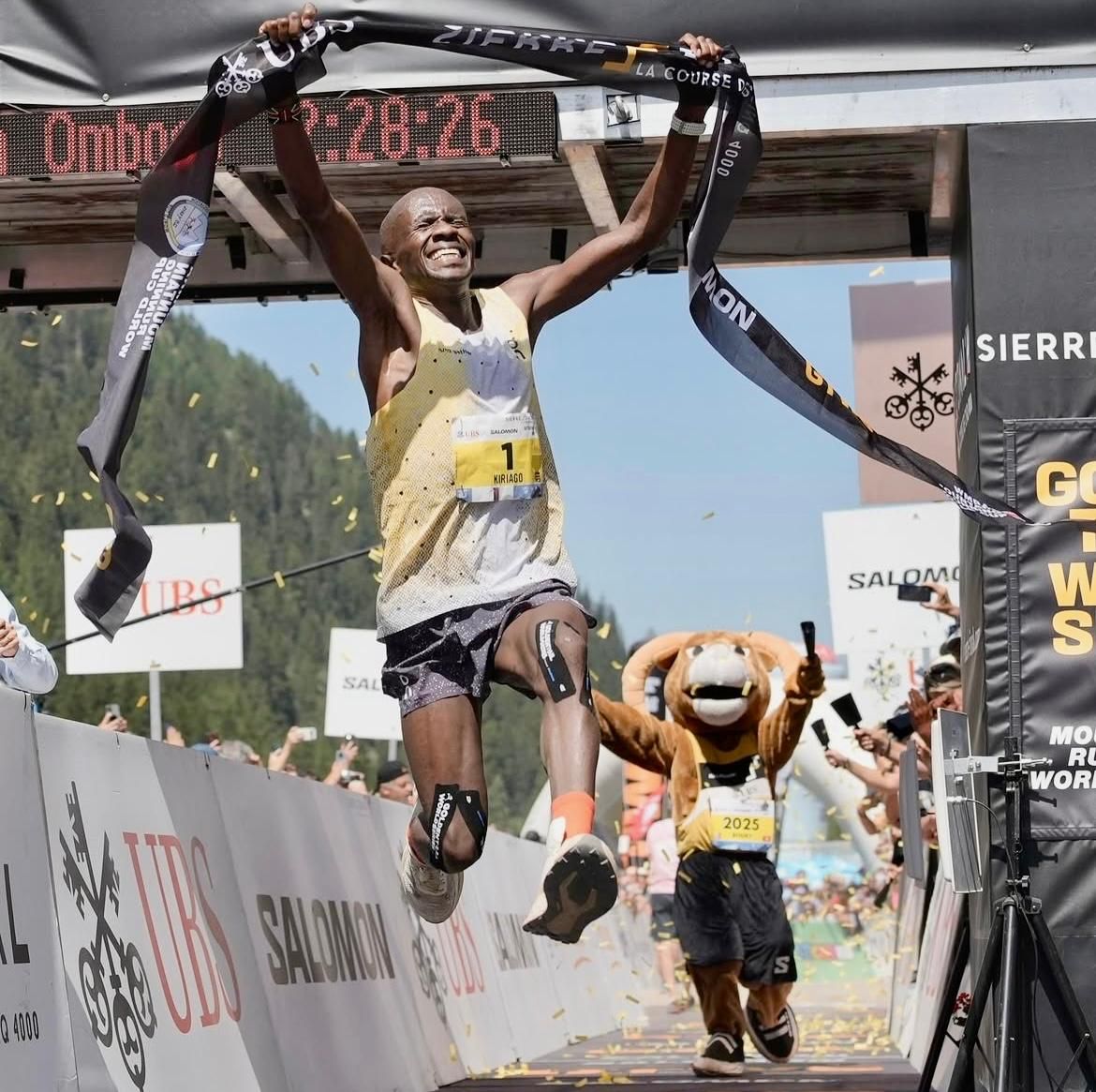 Kenyan u trefishua në Sierre-Zinal, megjithë një Adrien Briffod të madh