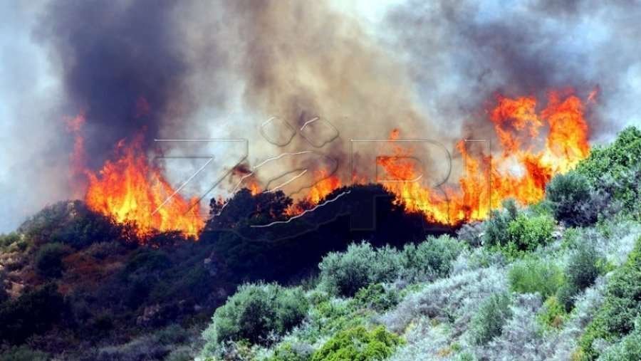 Rreth 90 zjarre të raportuara të shtunën, sot vetëm dy vatra aktive