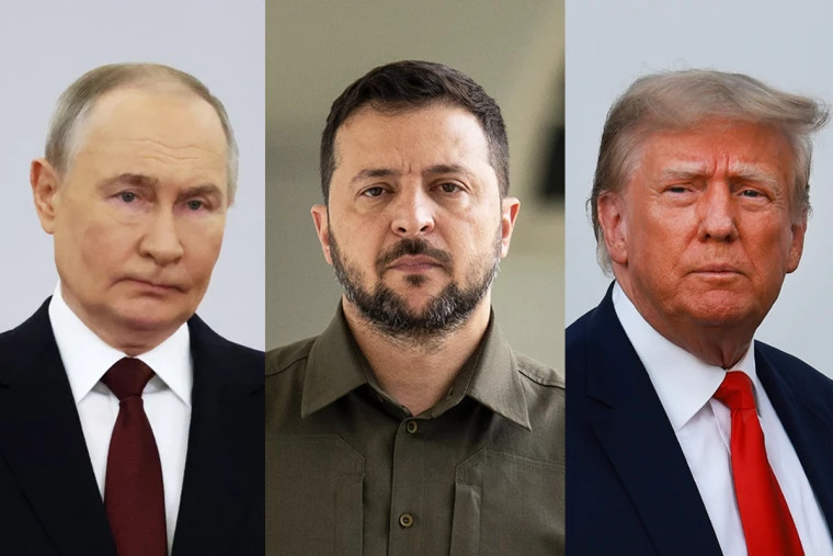 Duhet ushtruar presion mbi Rusinë “për një paqe të drejtë” thotë Zelensky përpara bisedimeve me Trumpin