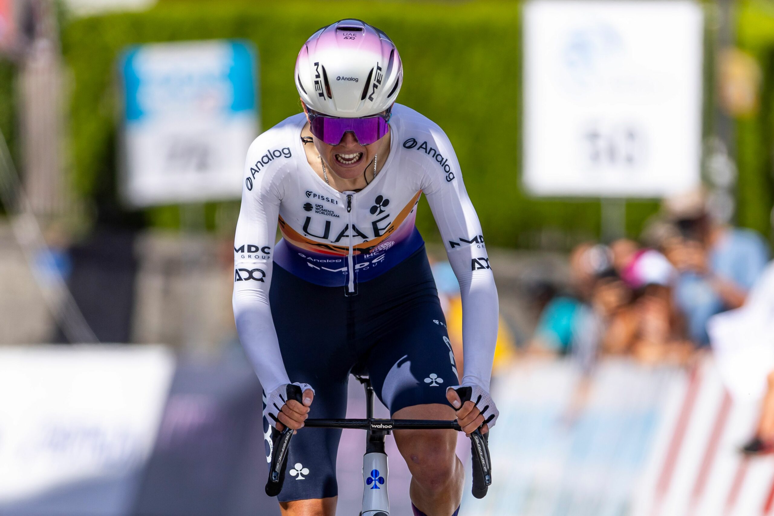 Paula Blasi Jersey e parë e Verdhë e Femrës Romandie Tour