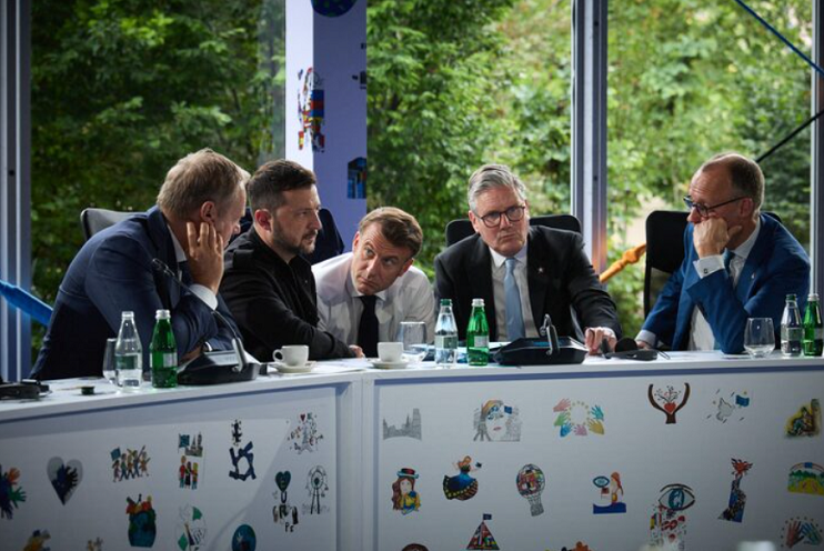 Edhe liderët europianë iu bashkuan bisedës telefonike Trump-Zelensky pas samitit të Alaskës