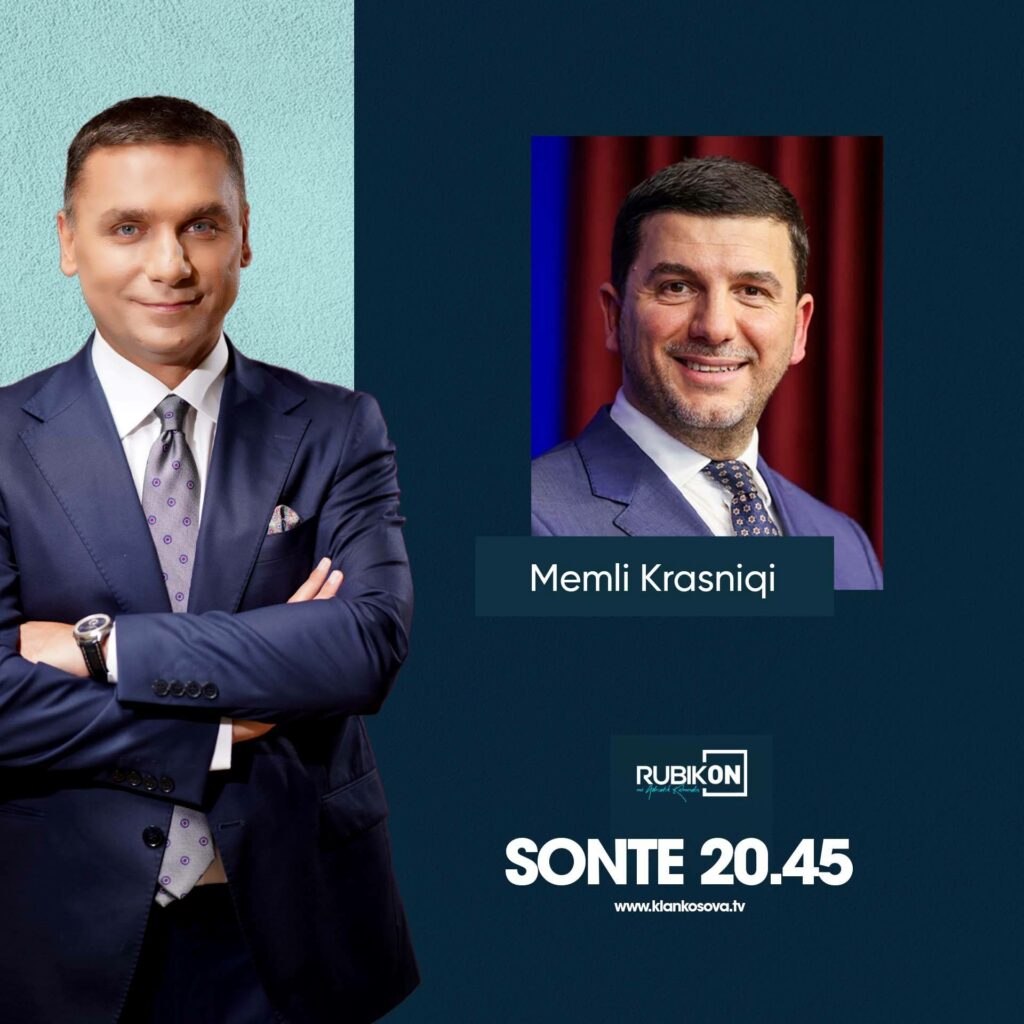 Dimal Basha Kryeparlamentar / Sonte në Rubikon flet kryetari i PDK-së, Memli Krasniqi