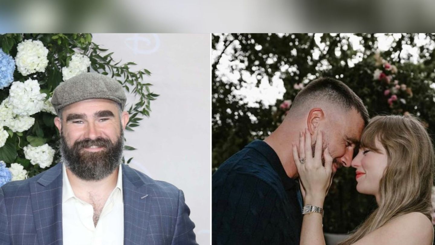 Angazhimi nga Taylor Swift dhe Travis Kelce: Urime nga vëllai Jason Kelce