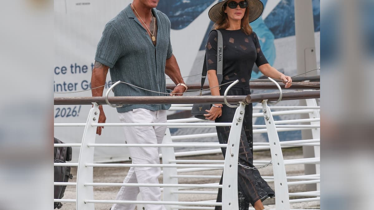 Emily Blunt dhe Dwayne Johnson shfaqen në Venecia