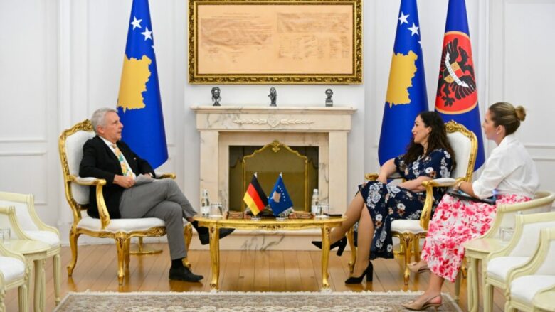 Osmani e Rohde diskutojnë për stabilitetin institucional dhe rrugëtimin euroatlantik të Kosovës
