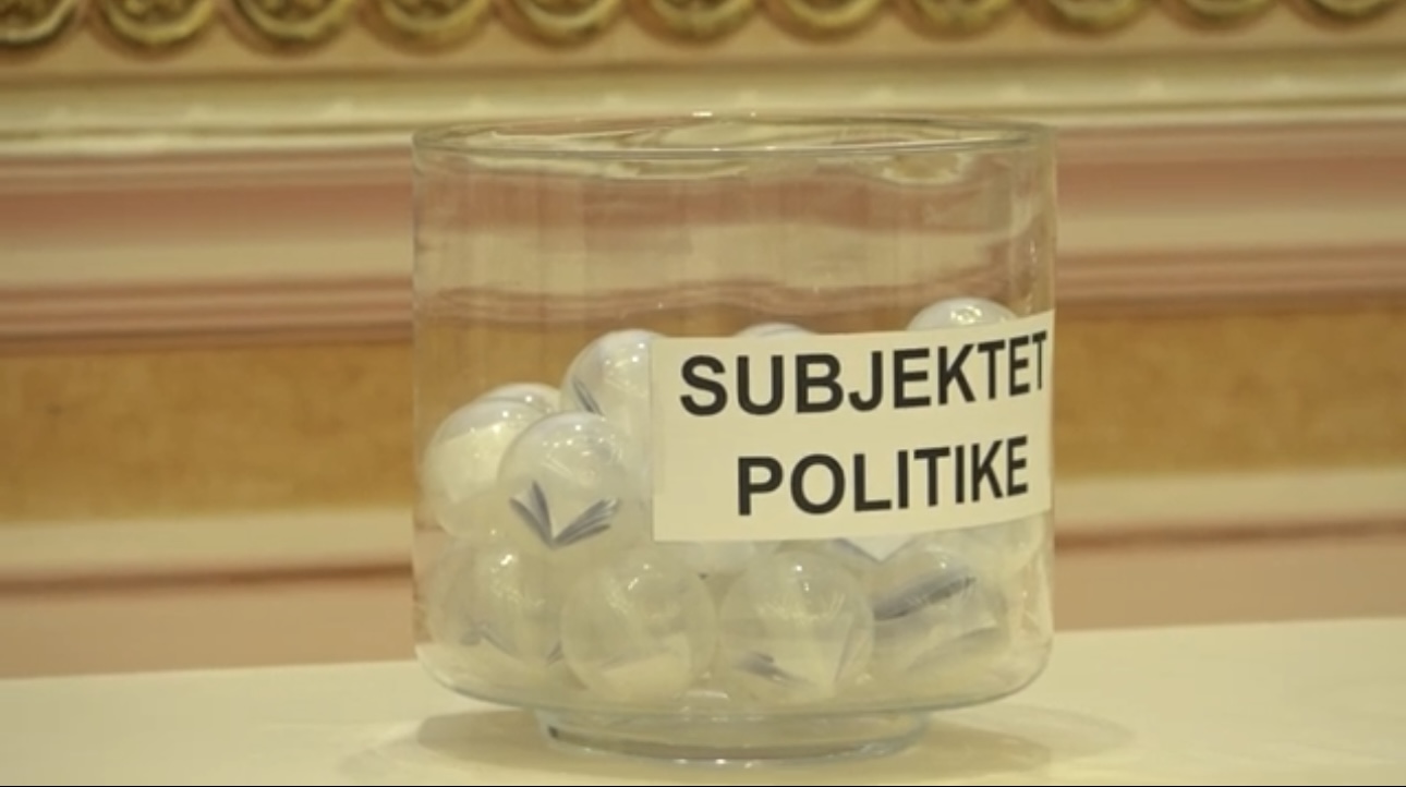 Nesër tërhiqet shorti për renditjen e partive në fletëvotime