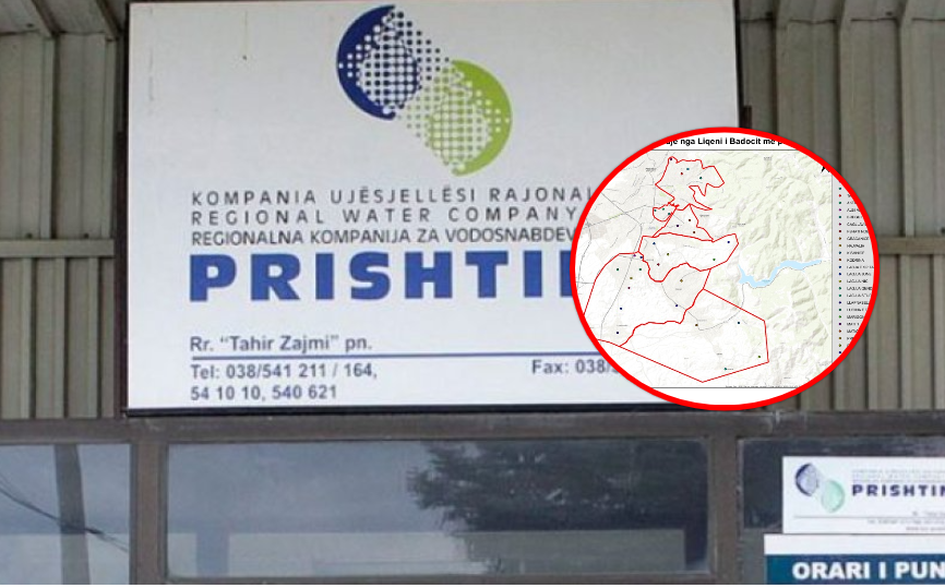 Rritje e vlerës së manganit në Badovc, KRU Prishtina publikon hartën e zonës së prekur: Në bazë të emrit të rrugëve gjeni zonën tuaj