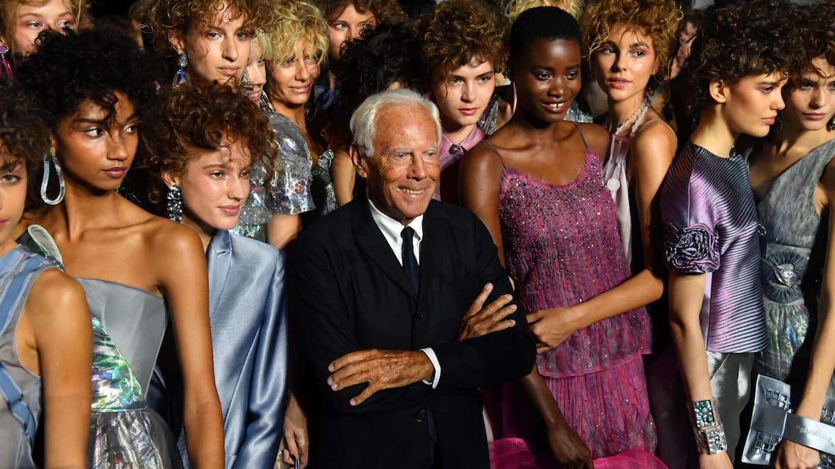 Ndërsa gjigande është perandoria e miliarderit Giorgio Armani
