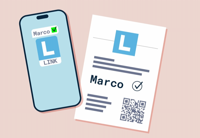 Arrin licenca e studentit të shoferit elektronik