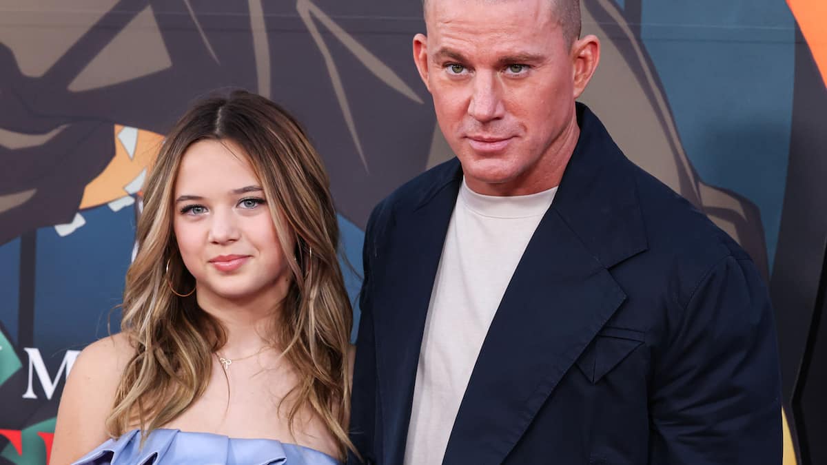 Channing Tatum me vajzën Everly në tapetin e kuq