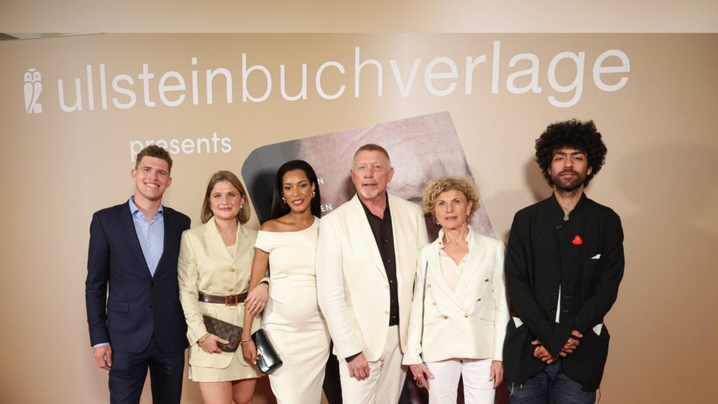 Premiera e librit: Boris Becker pozon me gruan dhe djalin e tij
