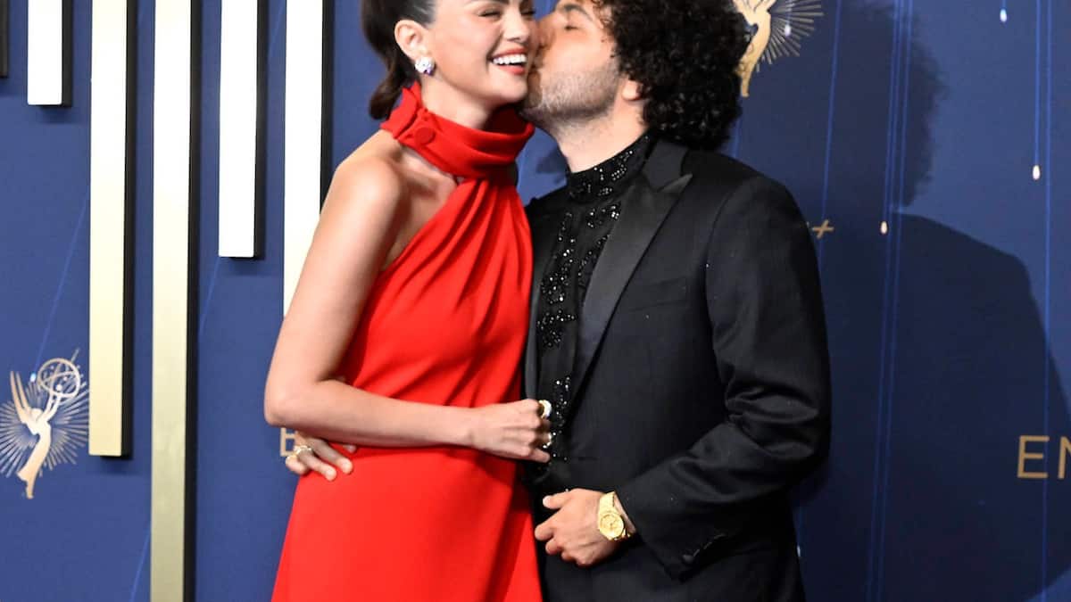 Selena Gomez dhe Benny Blanco Turt The Emmy Awards